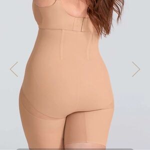 •HONEYLOVE• Super Power Short Sand Brief Super Strong Support No Straps